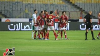 30 دقيقة.. الأهلى يحافظ على التقدم بهدف أمام سان جورج بدوري الأبطال”فيديو”