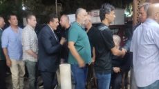 عماد البنانى ونجوم الرياضة والزمالك فى عزاء سعيد الجدى.. صور