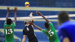 منتخب الطائرة يهزم بوروندى 3 / 0 فى افتتاح البطولة الأفريقية للطائرة.. صور