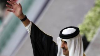 أمير قطر يشارك فى قمة القاهرة للسلام بشأن القضية الفلسطينية