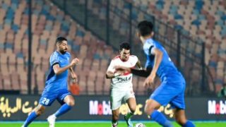 زيزو رجل مباراة الزمالك وسموحة فى دورى نايل