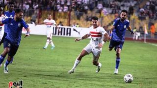 75 دقيقة.. الزمالك يتقدم بهدف أوباما وأبو سليم يلجأ للهجوم بحثا عن التعادل