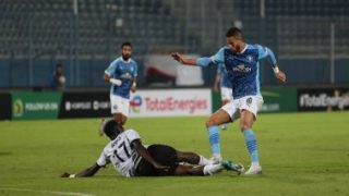 التعادل السلبى يحسم الشوط الأول بين بيراميدز ومازيمبى بدروى الأبطال