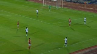 الشوط الأول.. الأهلي يتعادل مع الجونة 1/1 فى دوري nile
