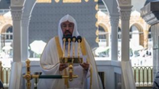 خطيب المسجد الحرام لأهل فلسطين: صبراً صبراً وثباتاً ثباتاً.. ألا إن نصر الله قريب