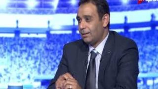 سمير عثمان مراقبا لمباراة المغرب والجزائر ببطولة شمال أفريقيا