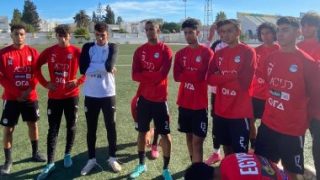 عمر خضر يقود هجوم منتخب الشباب امام ليبيا