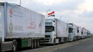 هاريس وجوتيريش يبحثان التقدم المحرز فى تدفق المساعدات الإنسانية لغزة