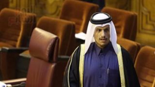وزير خارجية قطر يبحث مع نظيره الأمريكي تسهيل دخول المساعدات إلى غزة