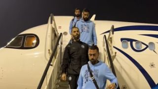 بعثة بيراميدز تصل الإمارات استعدادا للمشاركة فى بطولة السوبر
