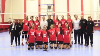 ناشئات الطائرة أمام نيجيريا اليوم فى نهائى بطولة أفريقيا
