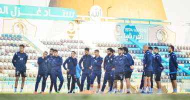 21 لاعبا فى قائمة المحلة استعدادا للتعدين بدورى المحترفين