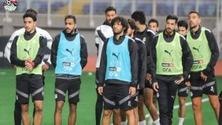 المنتخب يخوض تدريبه الثالث باستاد مصر استعدادا لأمم أفريقيا.. صور