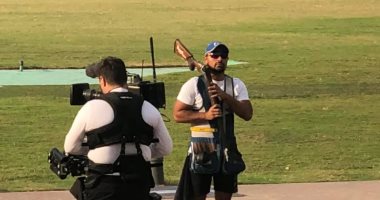 عزمي محيلبة يحصد ذهبية الاسكيت ببطولة كأس العالم للرماية 2024