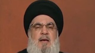حسن نصرالله: المجازر والانتهاكات الإسرائيلية منذ 1948 هى مصدر الأزمة بالمنطقة
