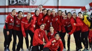 يد الأهلى يفوز على الزمالك فى دورى الجمهورية للناشئات بميت عقبة