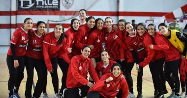 يد الأهلى يفوز على الزمالك فى دورى الجمهورية للناشئات بميت عقبة