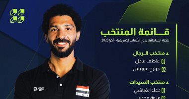 الطائرة يعلن قائمة منتخبا السيدات والرجال للشاطئية فى الألعاب الأفريقية