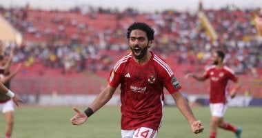 حسين الشحات يستعد للمشاركة مع الاهلى أمام سيمبا بدورى الابطال