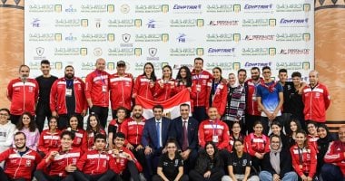 مصر تستمر في التربع على عرش جدول ميداليات بطولة أفريقيا للسلاح للناشئين