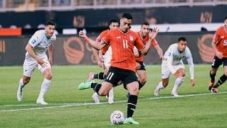 مصطفى محمد يرفع رصيده التهديفي مع الفراعنة لـ13 هدفاً