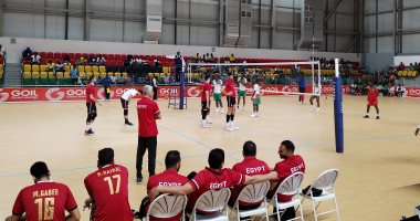 منتخب رجال الطائرة يهزم بوركينا فاسو 3-0 فى دورة الألعاب الأفريقية