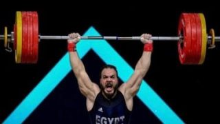 كريم كحلة يحصد 3 فضيات فى كأس العالم للأثقال بتايلاند